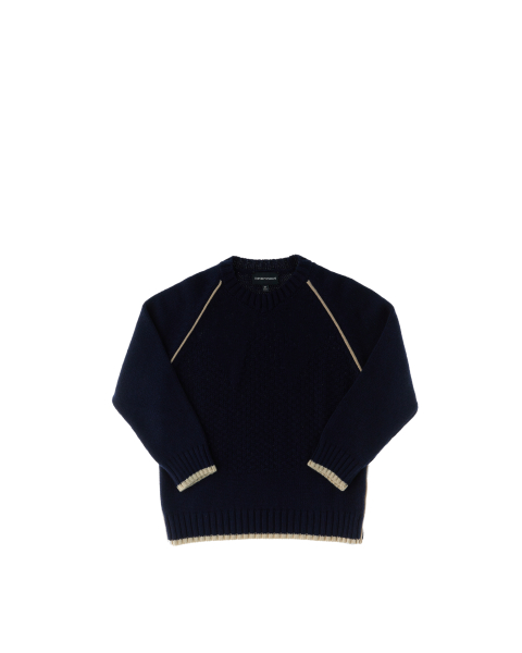 Maglione misto lana