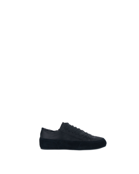 Sneakers in satin