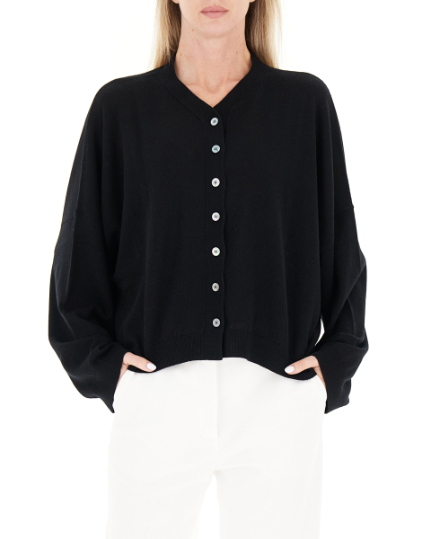 Cardigan lana vergine