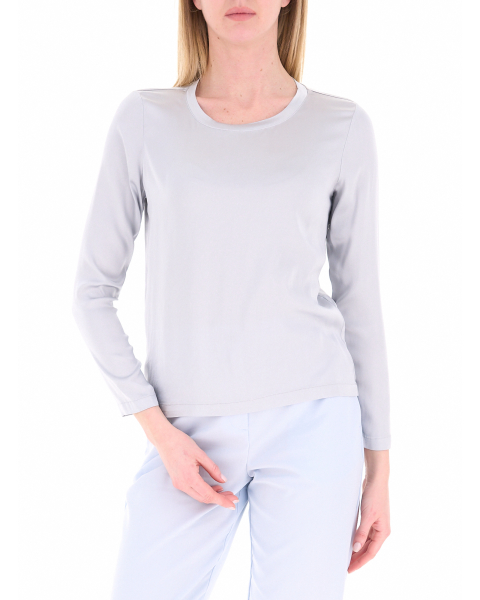 Blusa maniche lunghe