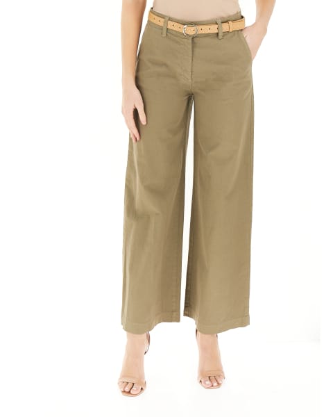 Pantalone wide leg