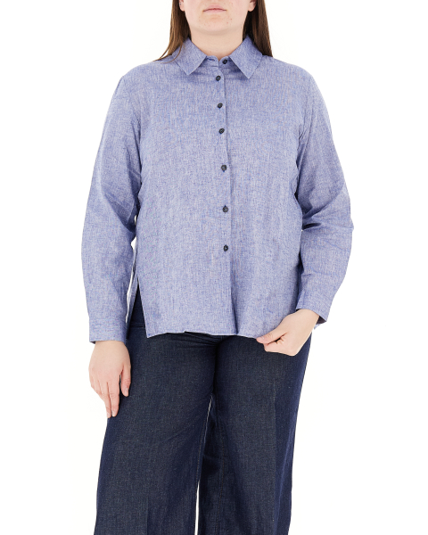 Camicia misto lino