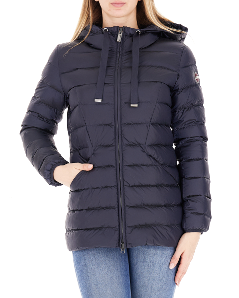 Piumino con cappuccio