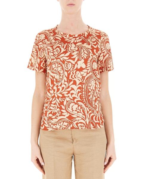 Blusa in satin
