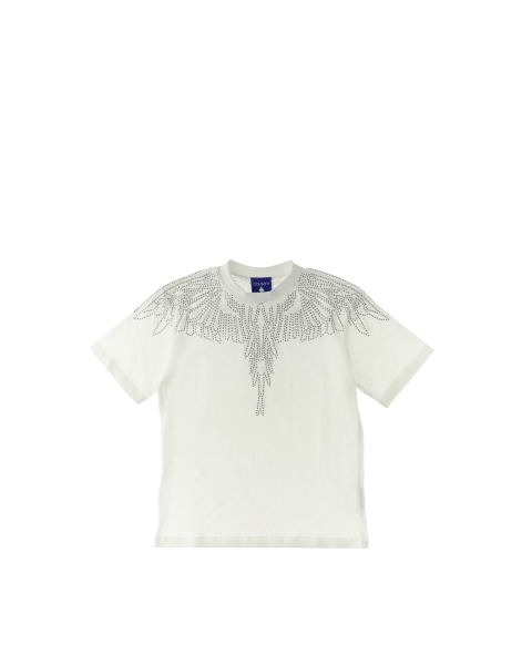 T-shirt con strass