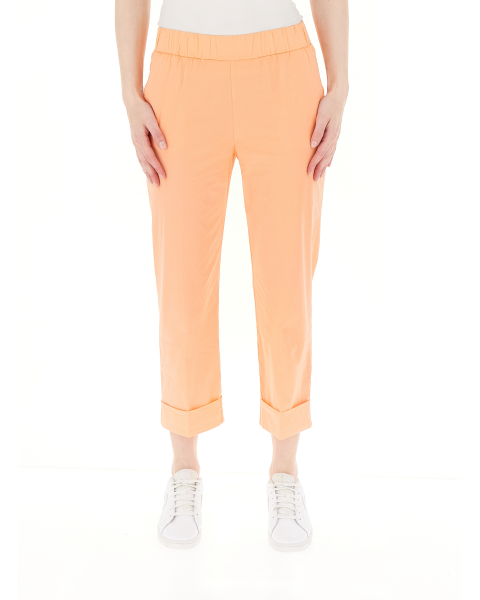 Pantalone con risvolto