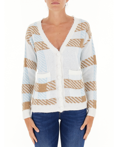 Cardigan con bottoni