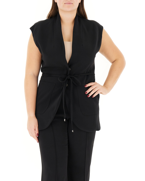 Gilet con cintura