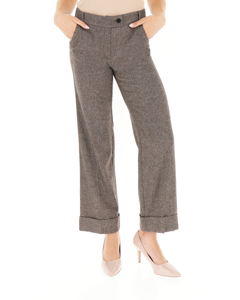 Pantalone misto lana