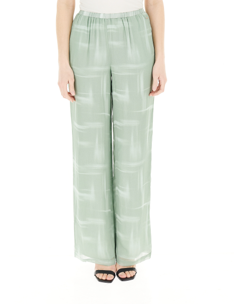 Pantalone wide leg