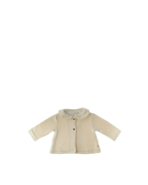 Giacca effetto peluche