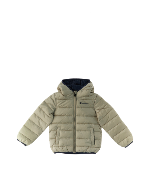 Piumino con cappuccio