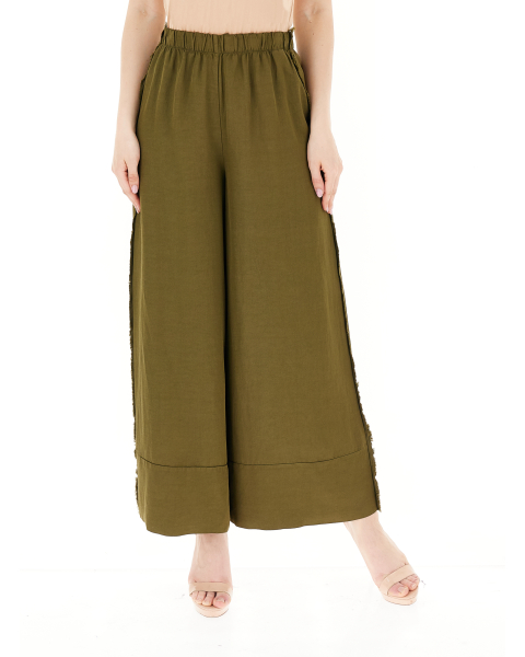 Pantalone misto lino