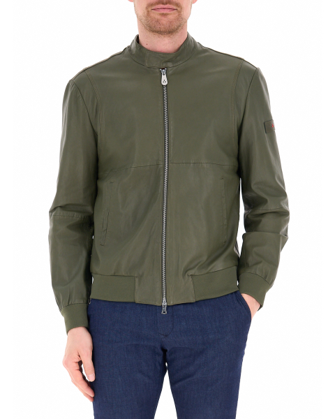 Bomber in pelle