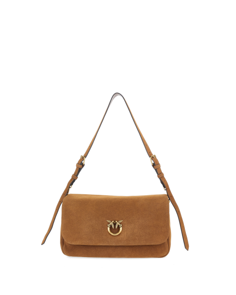 Borsa pelle scamosciata