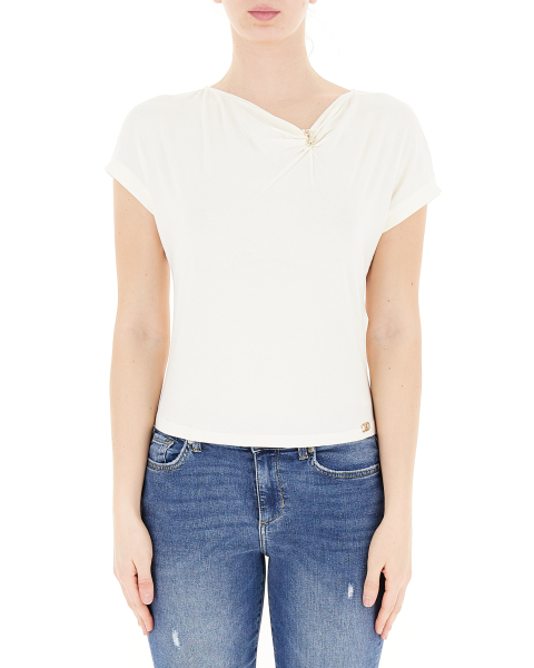 Maglia con drappeggio