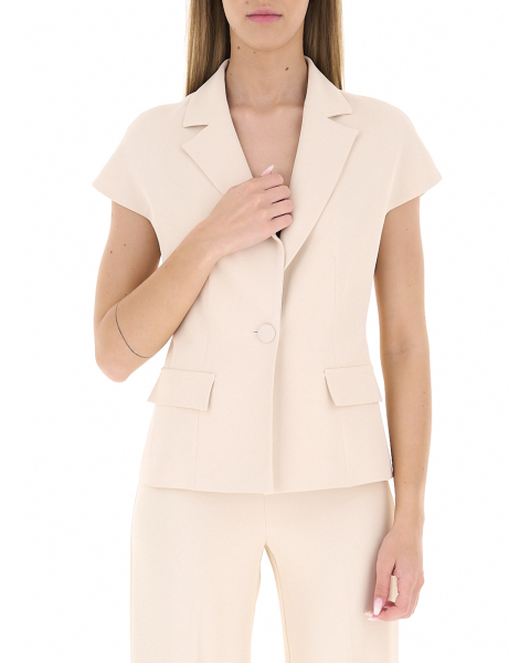 Blazer maniche corte