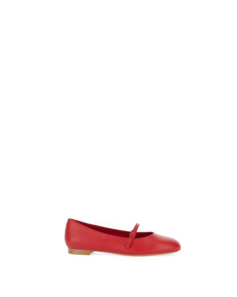 Ballerine in pelle