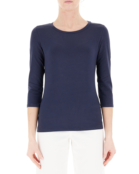 Maglia girocollo 3/4