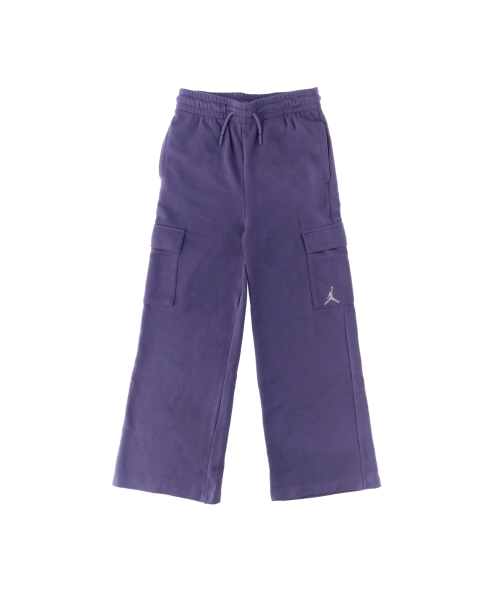 Pantalone cargo in felpa
