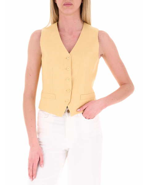 Gilet in lino