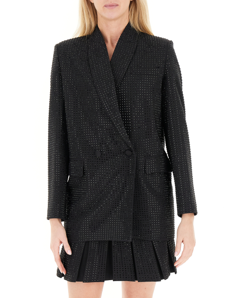 Blazer con strass