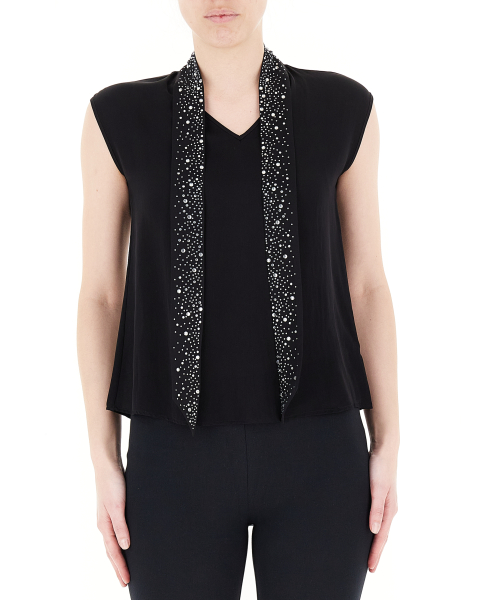 Blusa smanicata