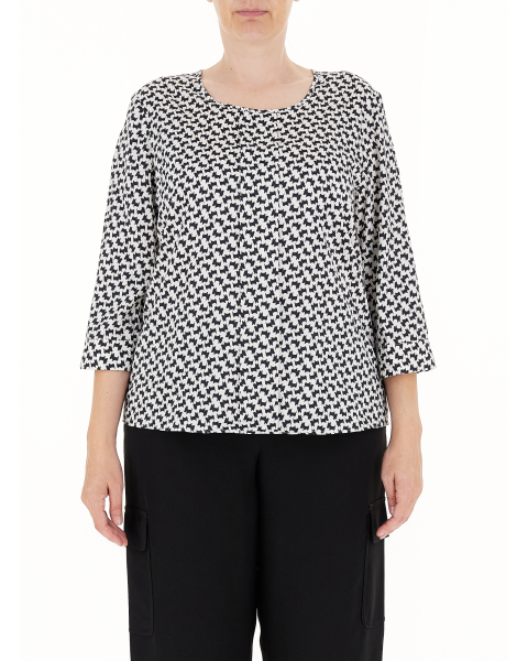 Blusa con stampa