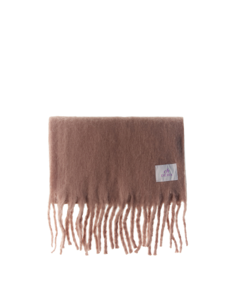 Sciarpa con frange
