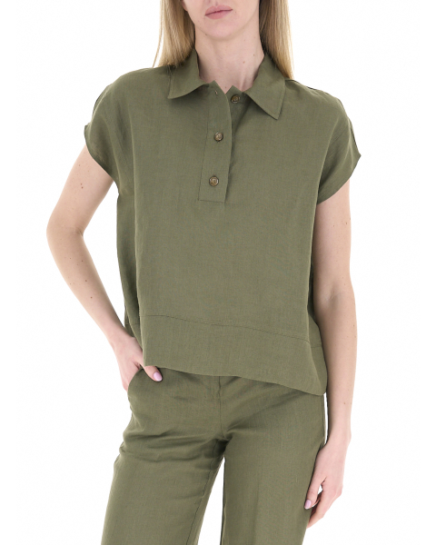 Blusa in lino