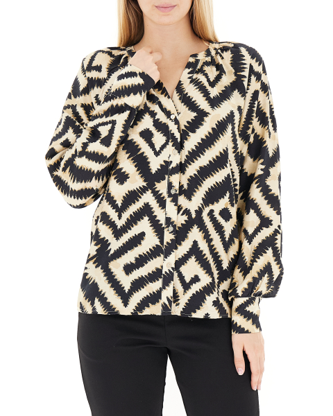 Camicia misto viscosa