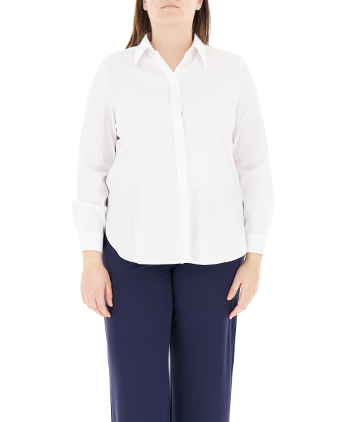Camicia misto cotone