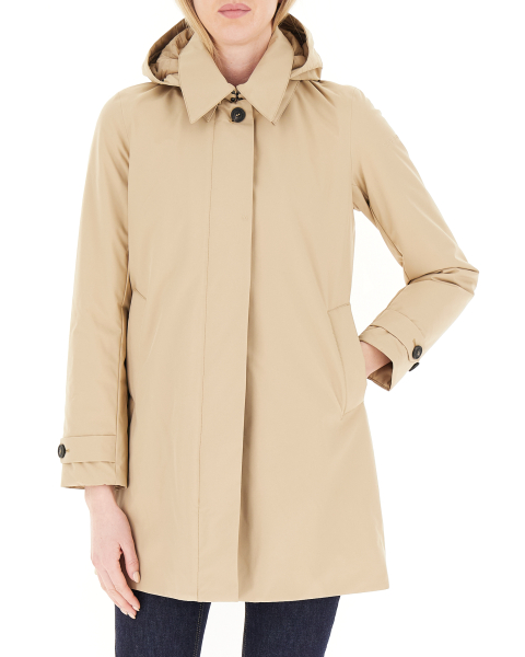 Impermeabile con cappuccio