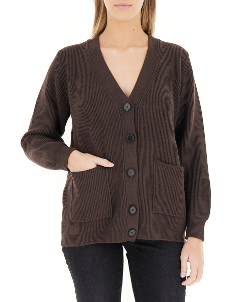 Cardigan scollo V