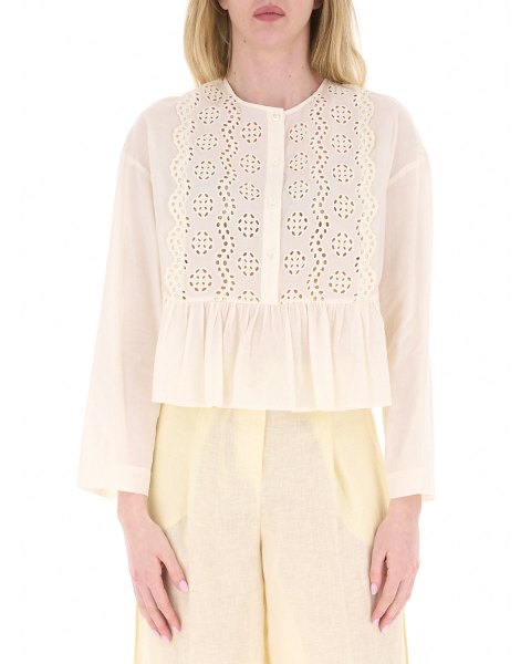 Blusa maniche lunghe