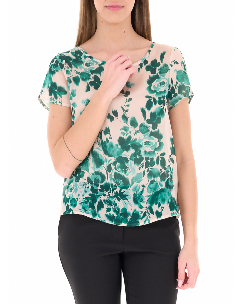Blusa girocollo