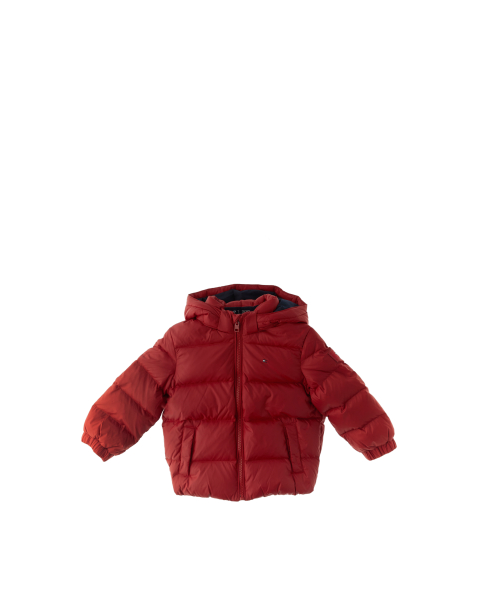 Piumino con cappuccio