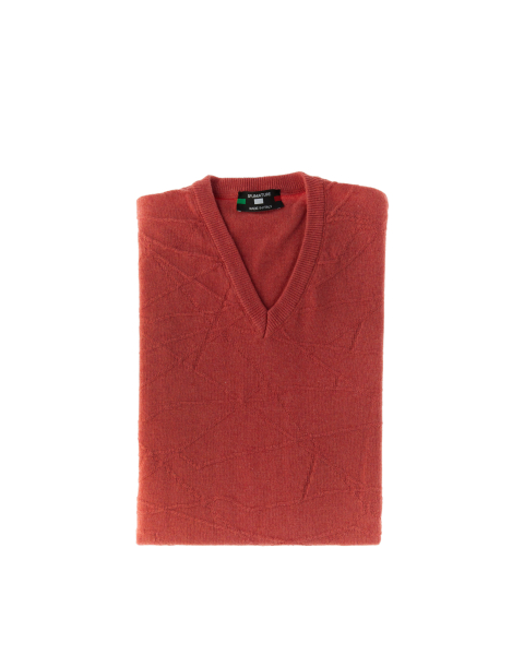 Maglione scollo V