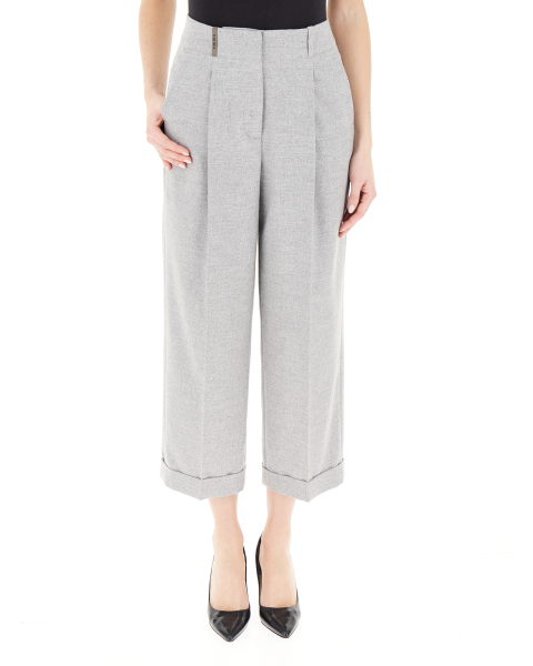 Pantalone misto lana