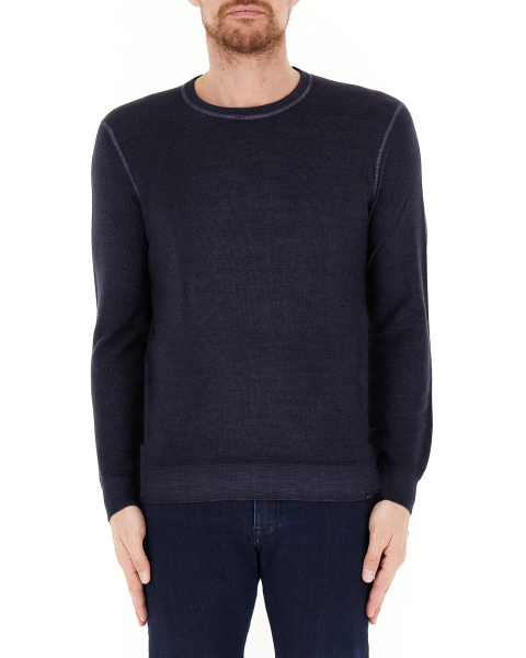 Maglione lana girocollo