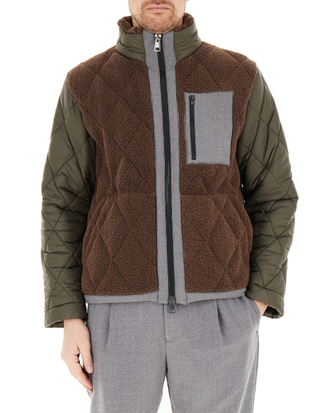 Giubbino con inserti