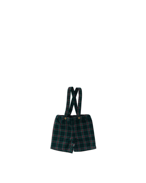 Bermuda con bretelle