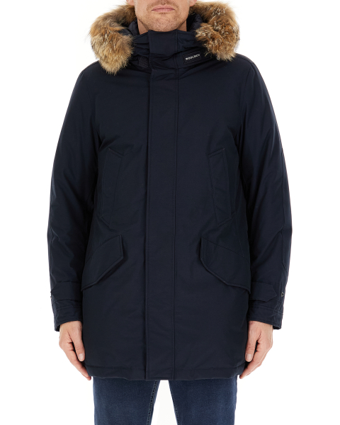 Parka polar high collar fur