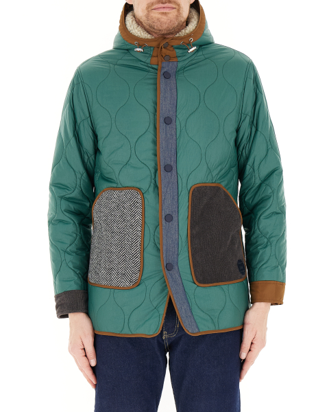 Piumino con cappuccio