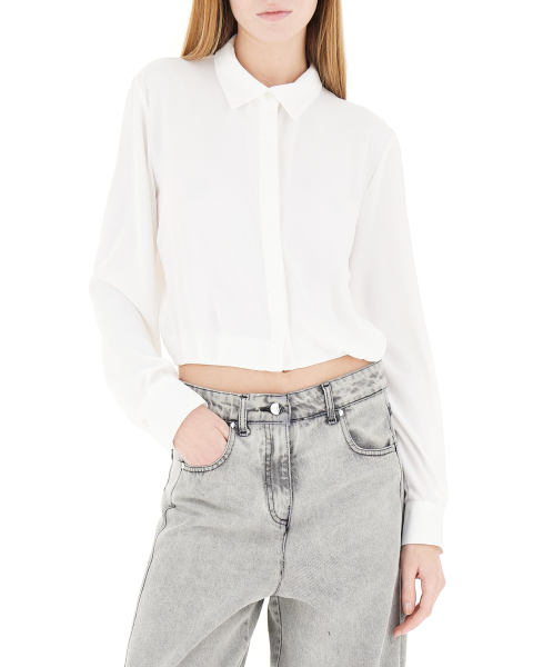 Camicia cropped
