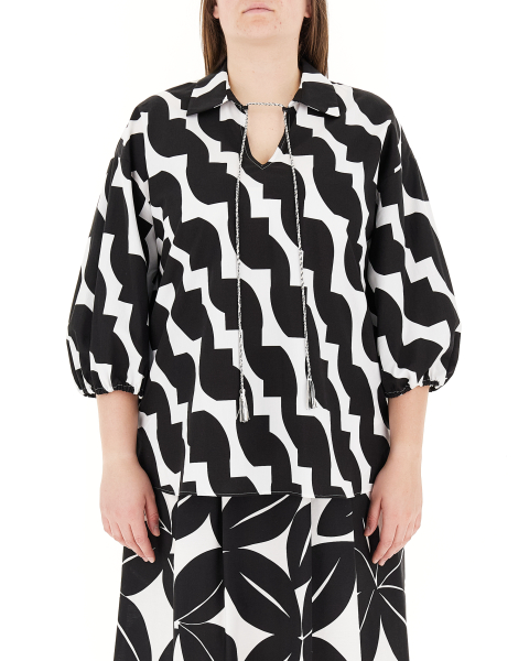 Blusa in cotone