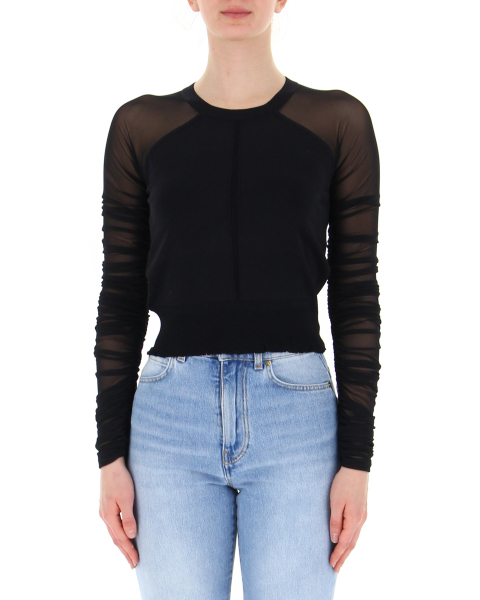 Maglia con inserti