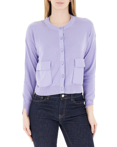 Cardigan con tasche