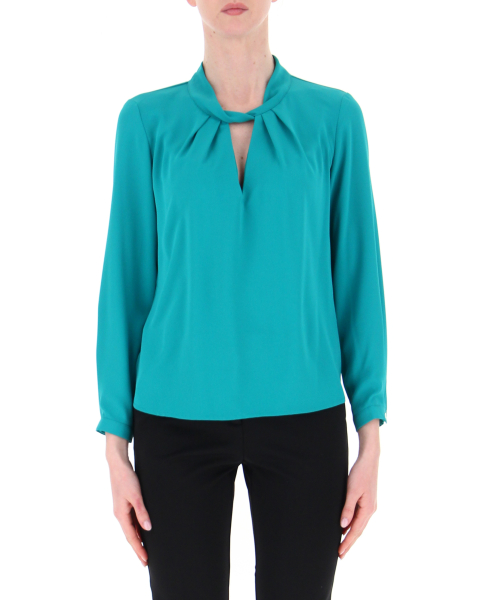 Blusa maniche lunghe