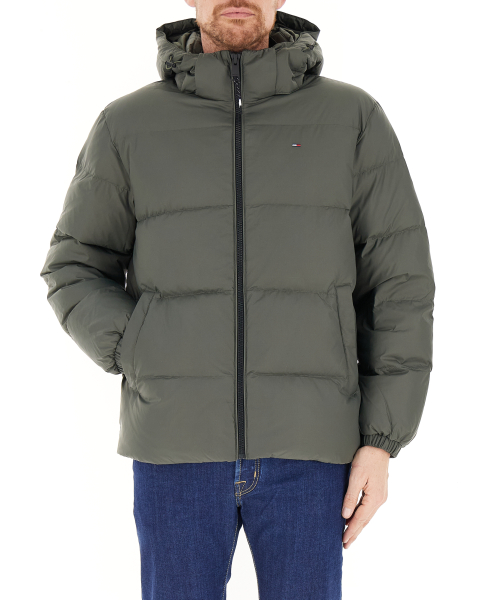 Piumino con cappuccio